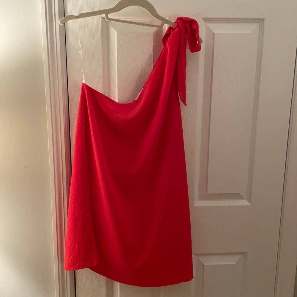 Brand new large red dress